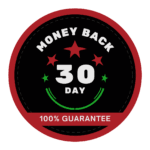 30 Day Money Back Guarantee Circle Sticker 